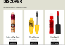 Makeup website