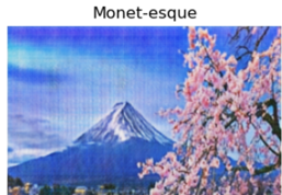 Monet Style Transfer with CycleGAN